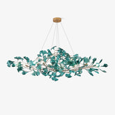 Acrylic Ginkgo Leaf Chandelier - YhLamps