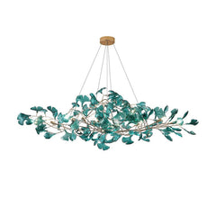 Acrylic Ginkgo Leaf Chandelier - YhLamps