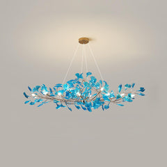 Acrylic Ginkgo Leaf Chandelier - YhLamps