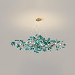 Acrylic Ginkgo Leaf Chandelier - YhLamps