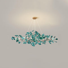 Acrylic Ginkgo Leaf Chandelier - YhLamps