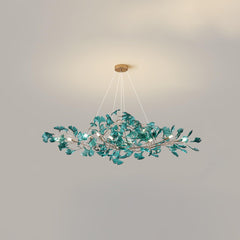Acrylic Ginkgo Leaf Chandelier - YhLamps