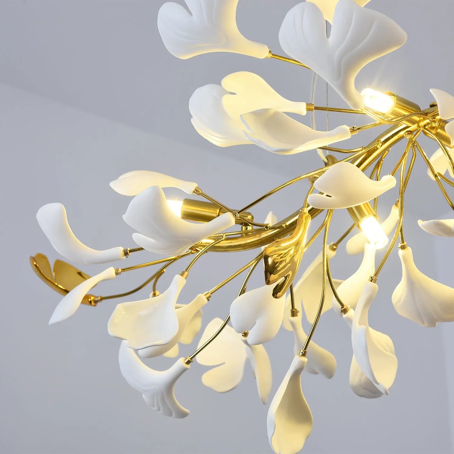 Gingko Chandelier D - YhLamps