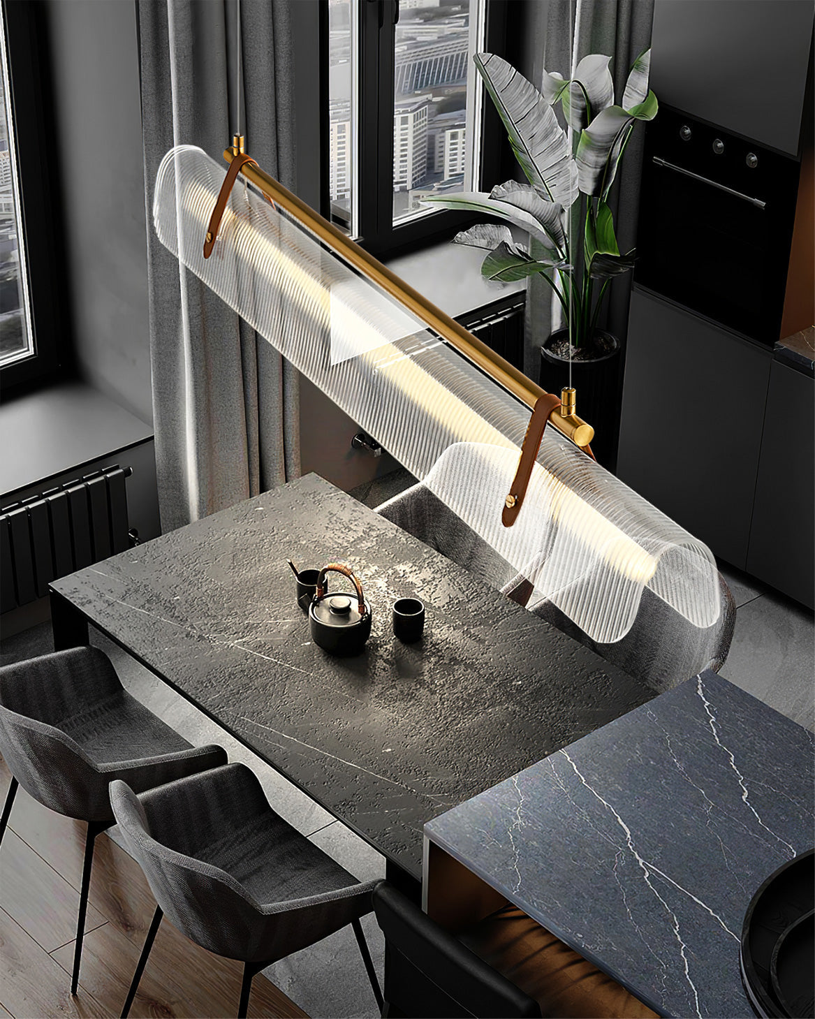 Nami Linear Chandelier - YhLamps