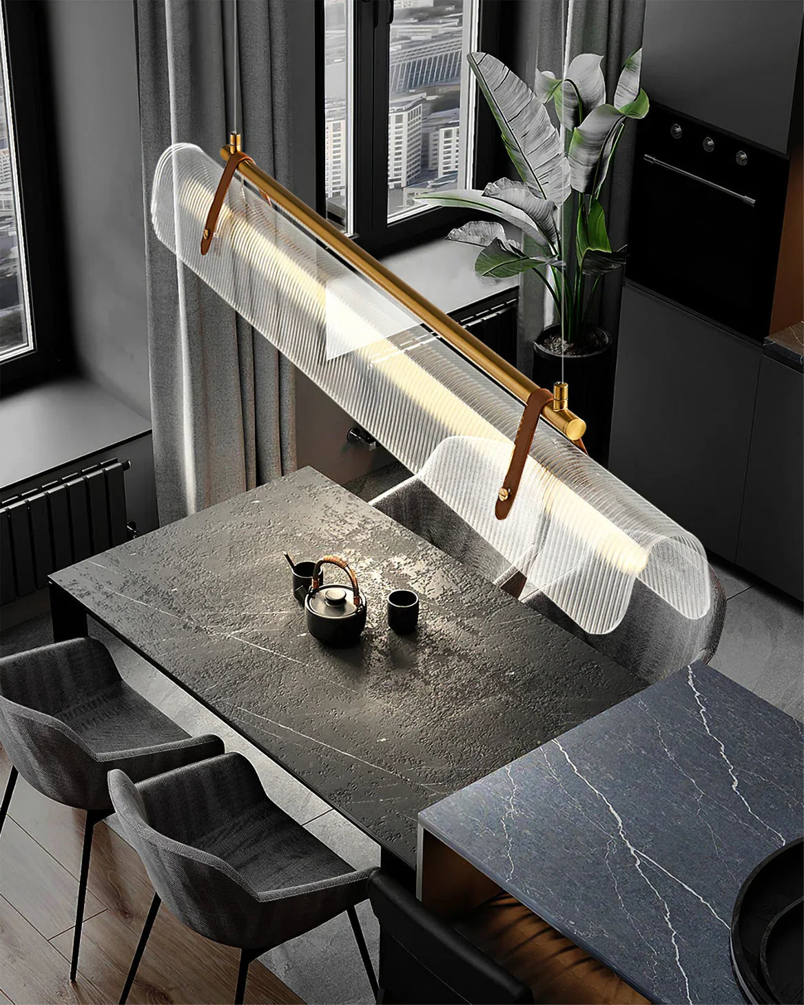 Nami Linear Chandelier - YhLamps