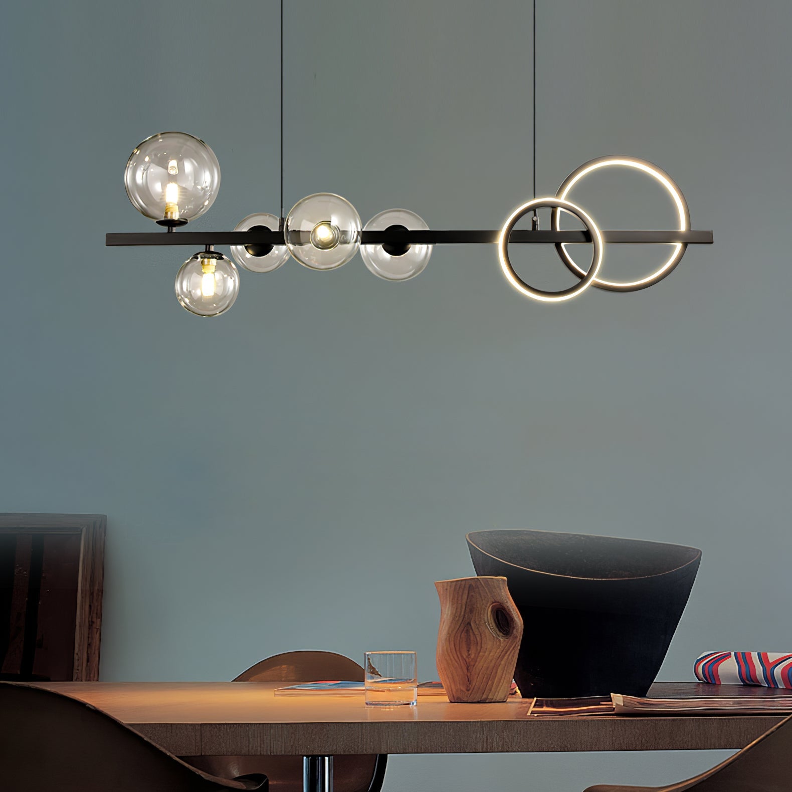 Bubi Glass Chandelier - YhLamps