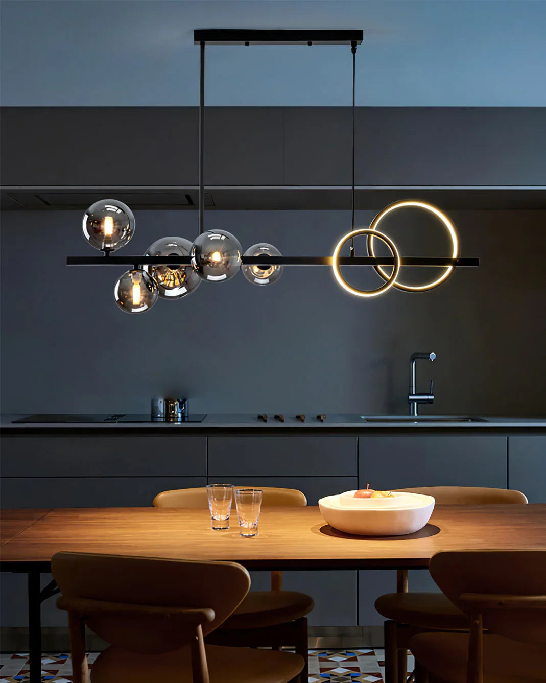 Bubi Glass Chandelier - YhLamps
