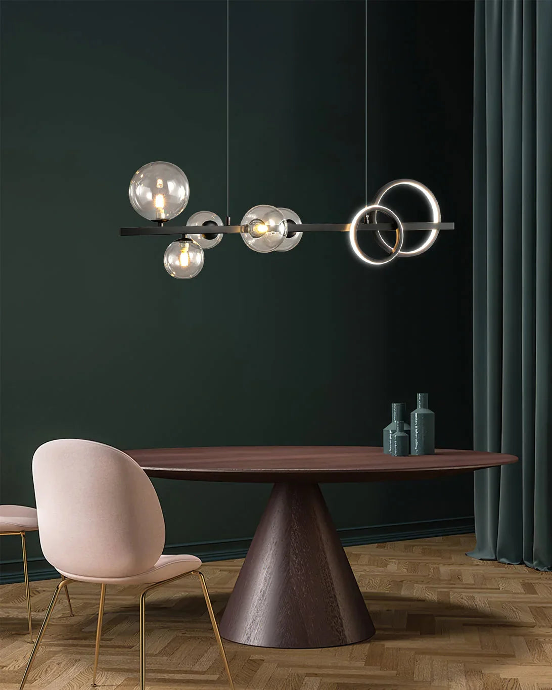 Bubi Glass Chandelier - YhLamps