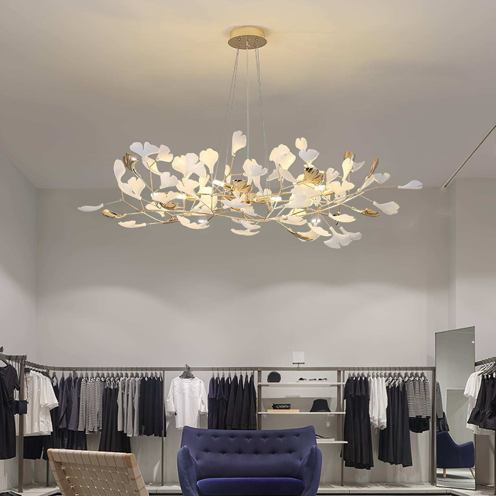 Gingko Chandelier N - YhLamps