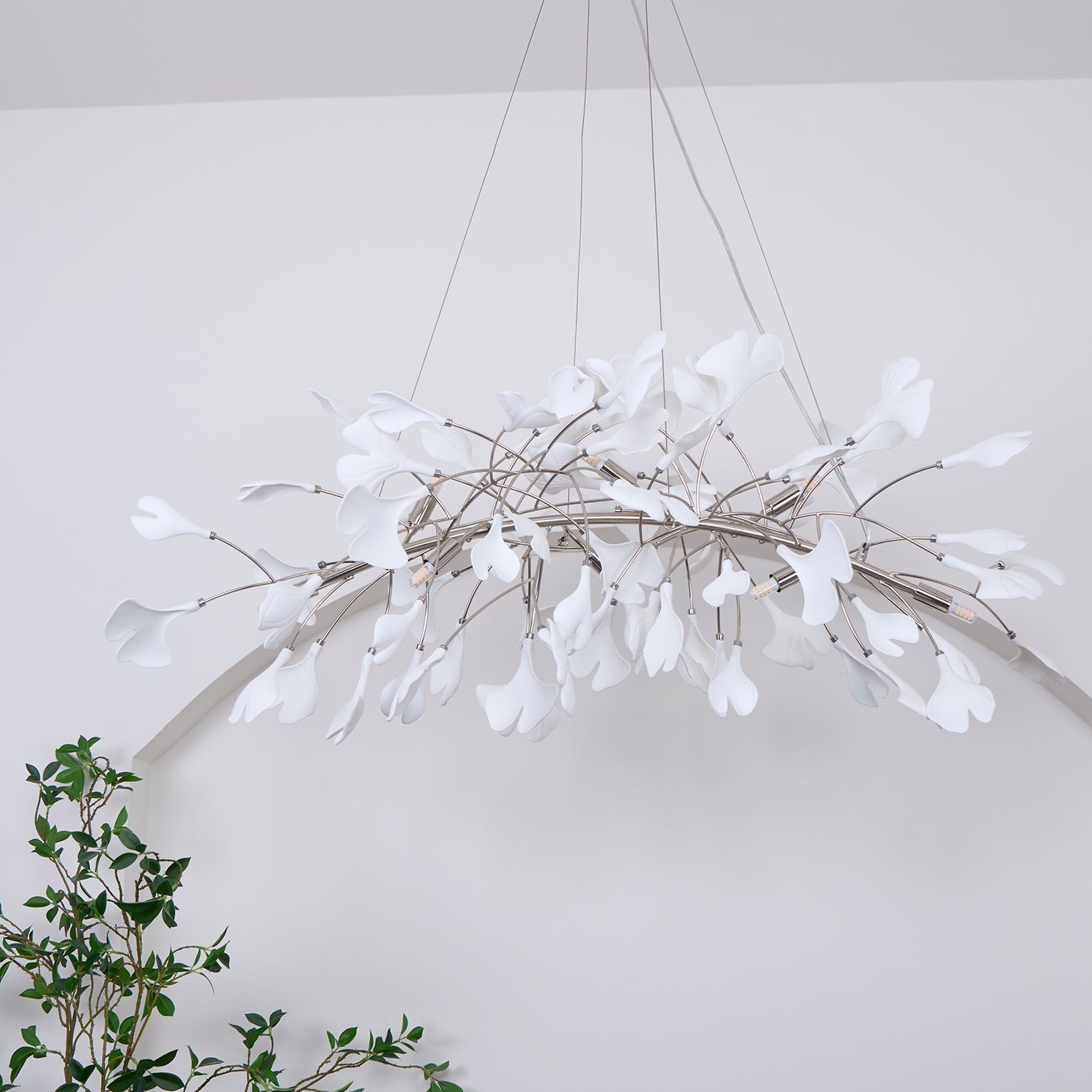 Gingko Chandelier N - YhLamps