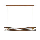 Axis Wood Chandelier - YhLamps