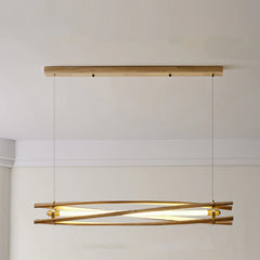 Axis Wood Chandelier - YhLamps