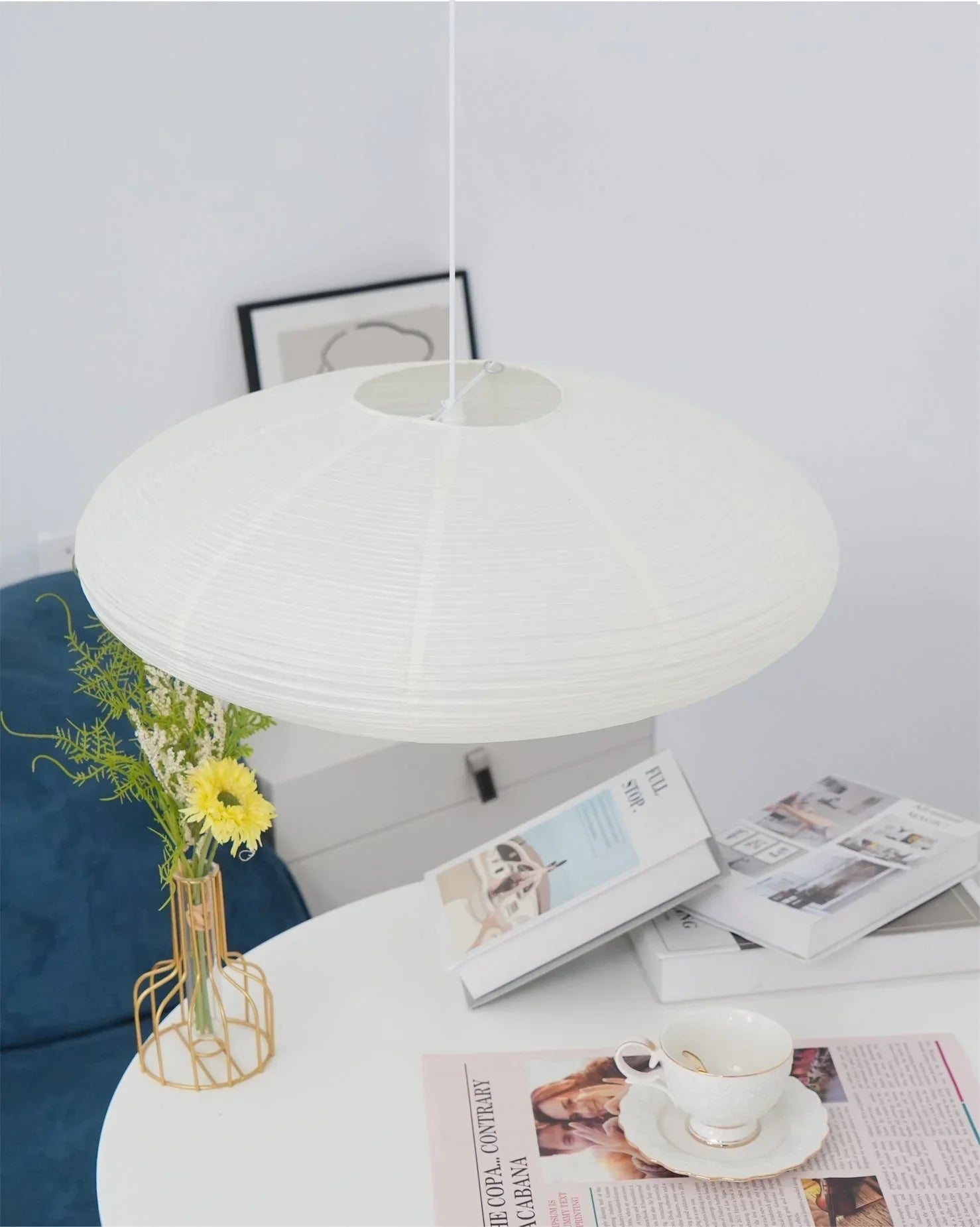 Rice Paper 15A Pendant Light - YhLamps