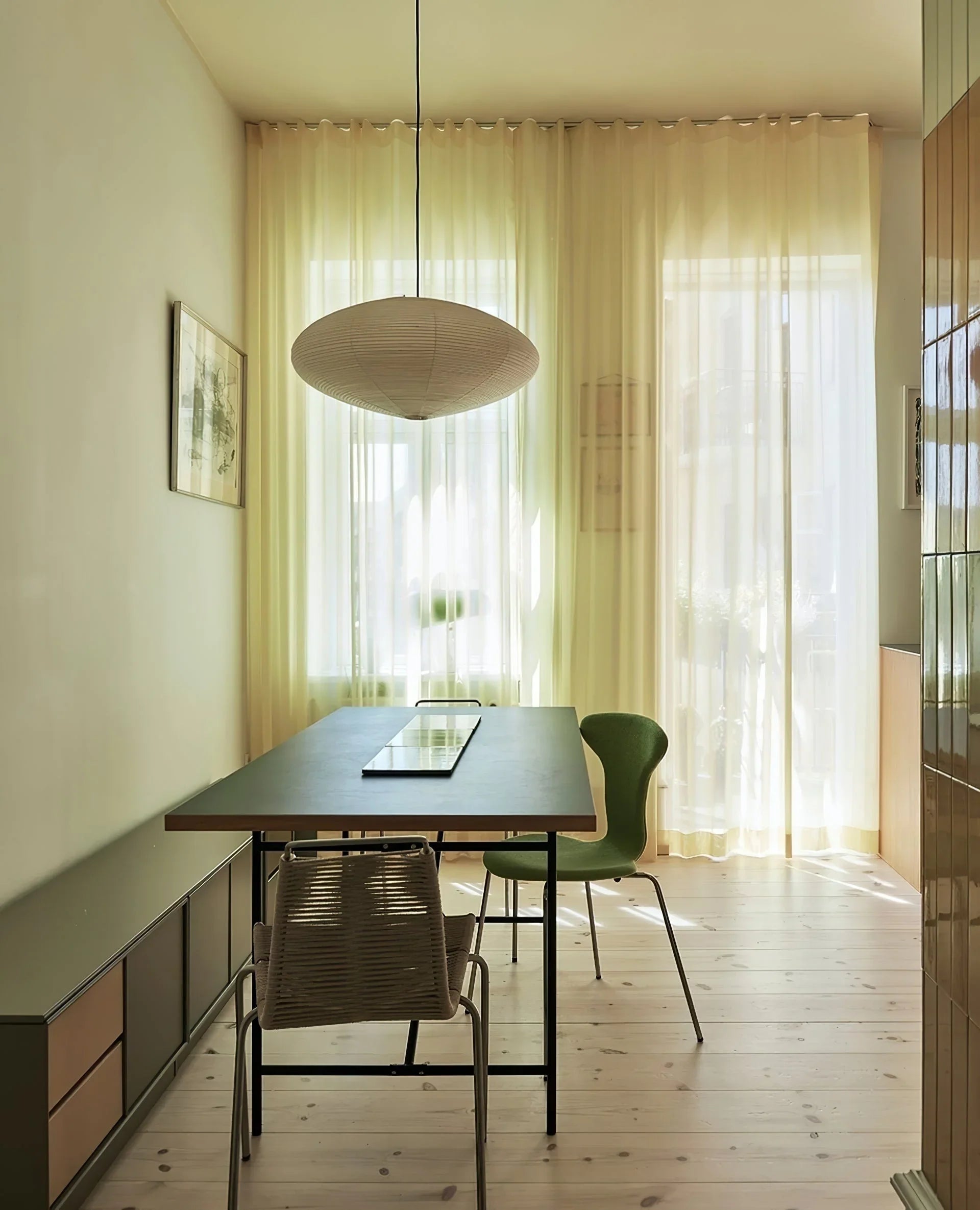 Rice Paper 15A Pendant Light - YhLamps