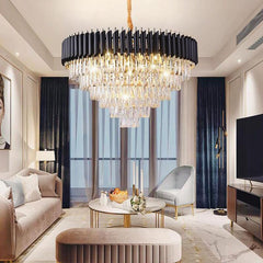 Sheila Conical Crystal Chandelier - YhLamps