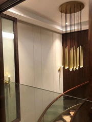 Artemis Round Tapered Tubular Chandelier 48 - YhLamps