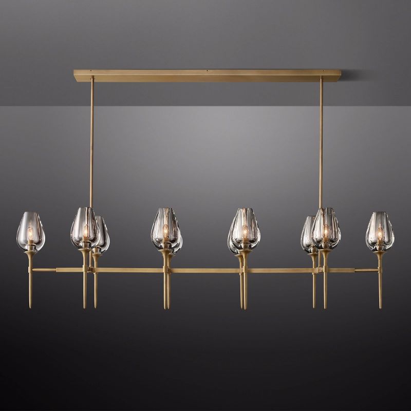 Tulip Linear Chandelier 65 - YhLamps