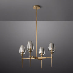 Tulip Round Chandelier 27 - YhLamps