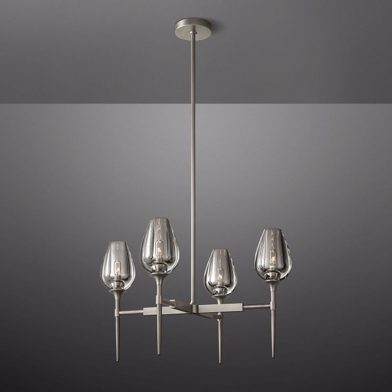 Tulip Round Chandelier 27 - YhLamps