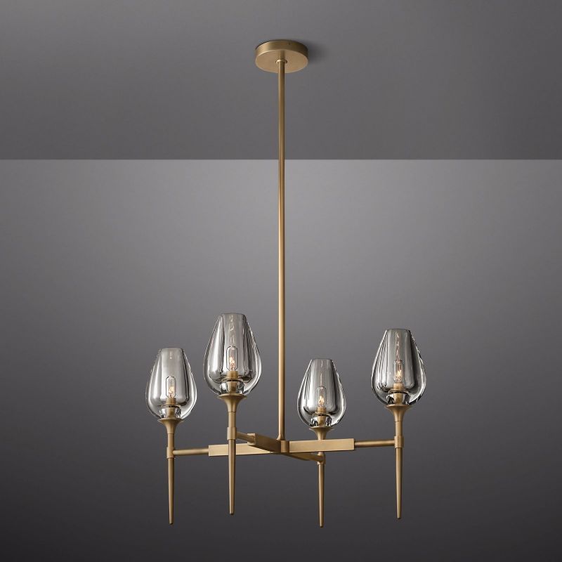 Tulip Round Chandelier 27 - YhLamps