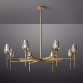Tulip Round Chandelier 54 - YhLamps