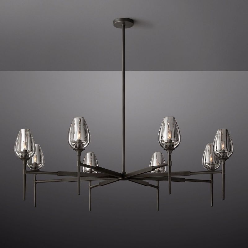 Tulip Round Chandelier 54 - YhLamps