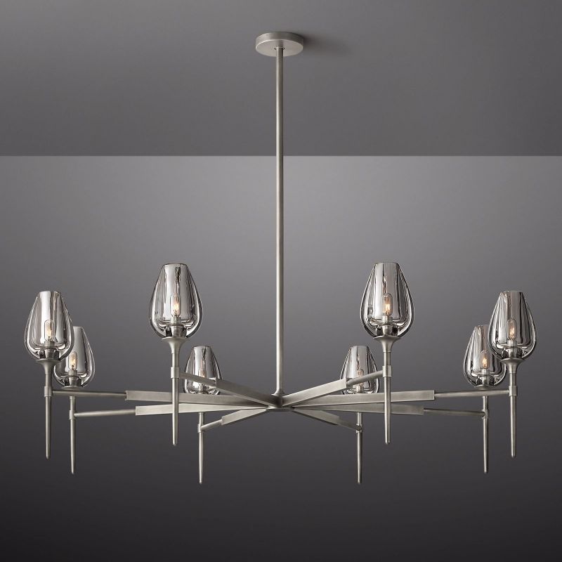 Tulip Round Chandelier 54 - YhLamps