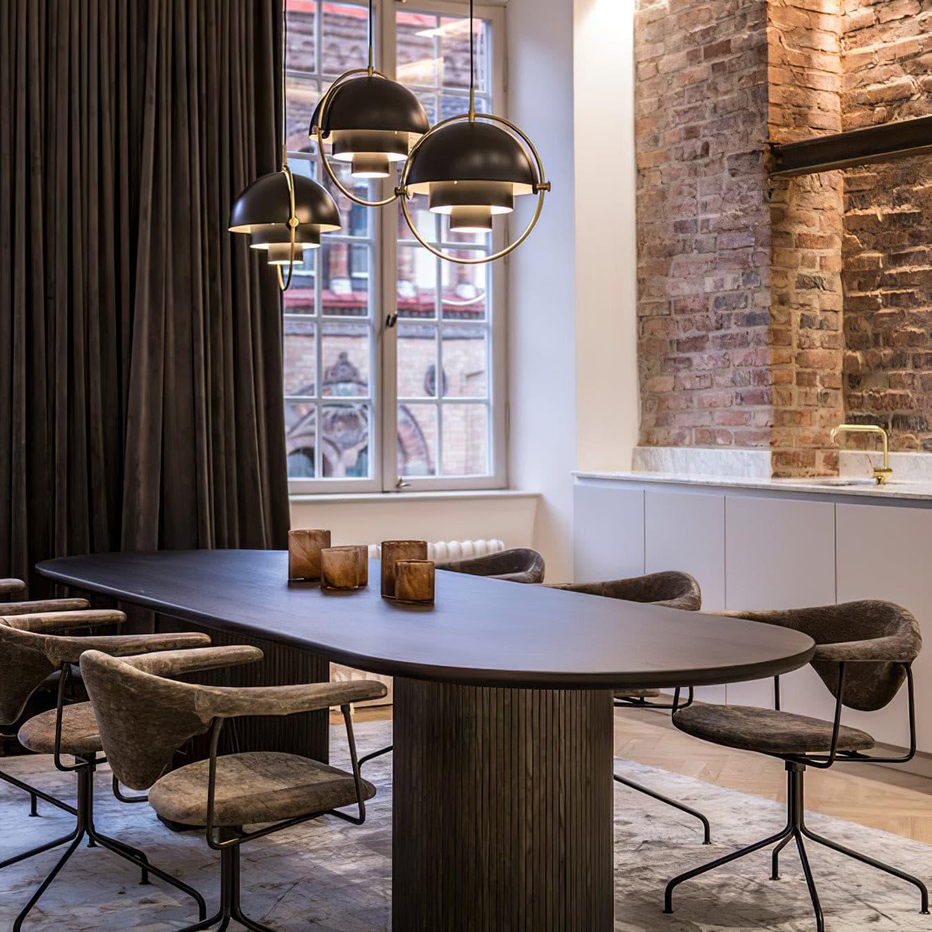 Deformed Ball Pendant Light - YhLamps