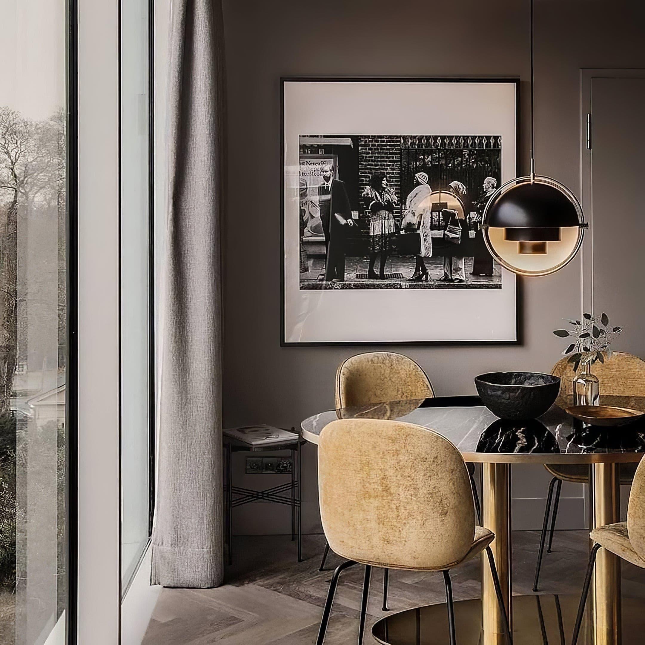 Deformed Ball Pendant Light - YhLamps