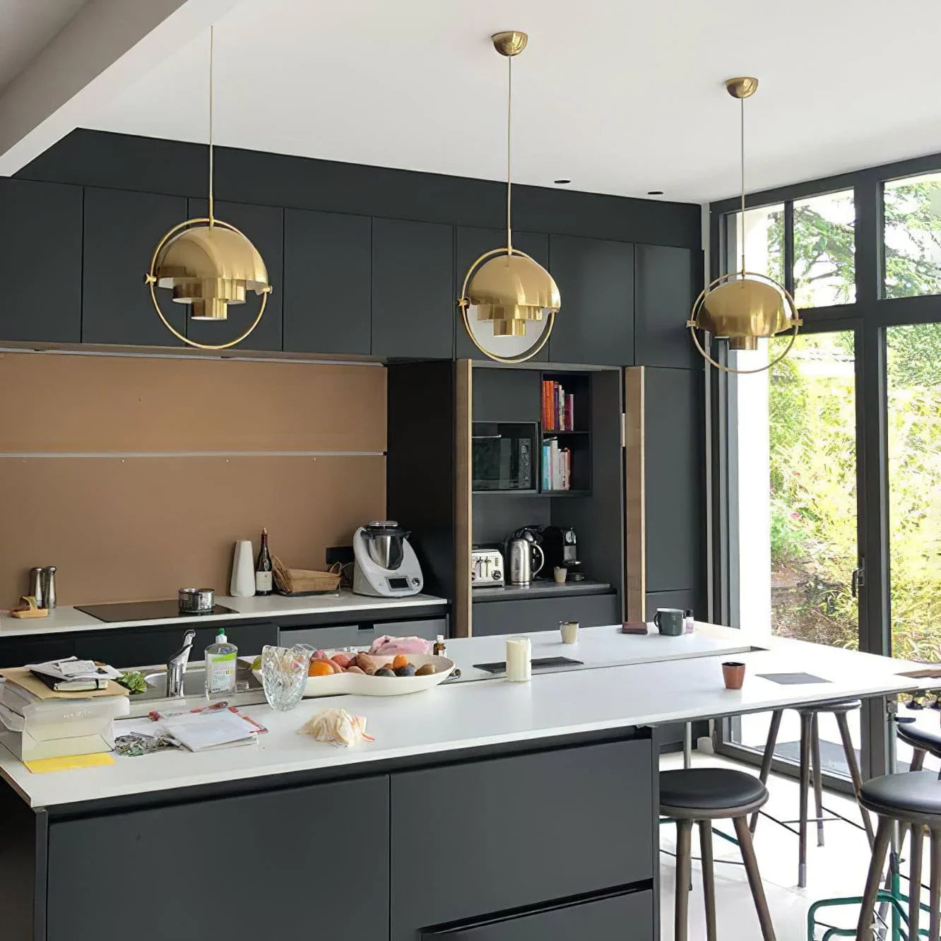 Deformed Ball Pendant Light - YhLamps