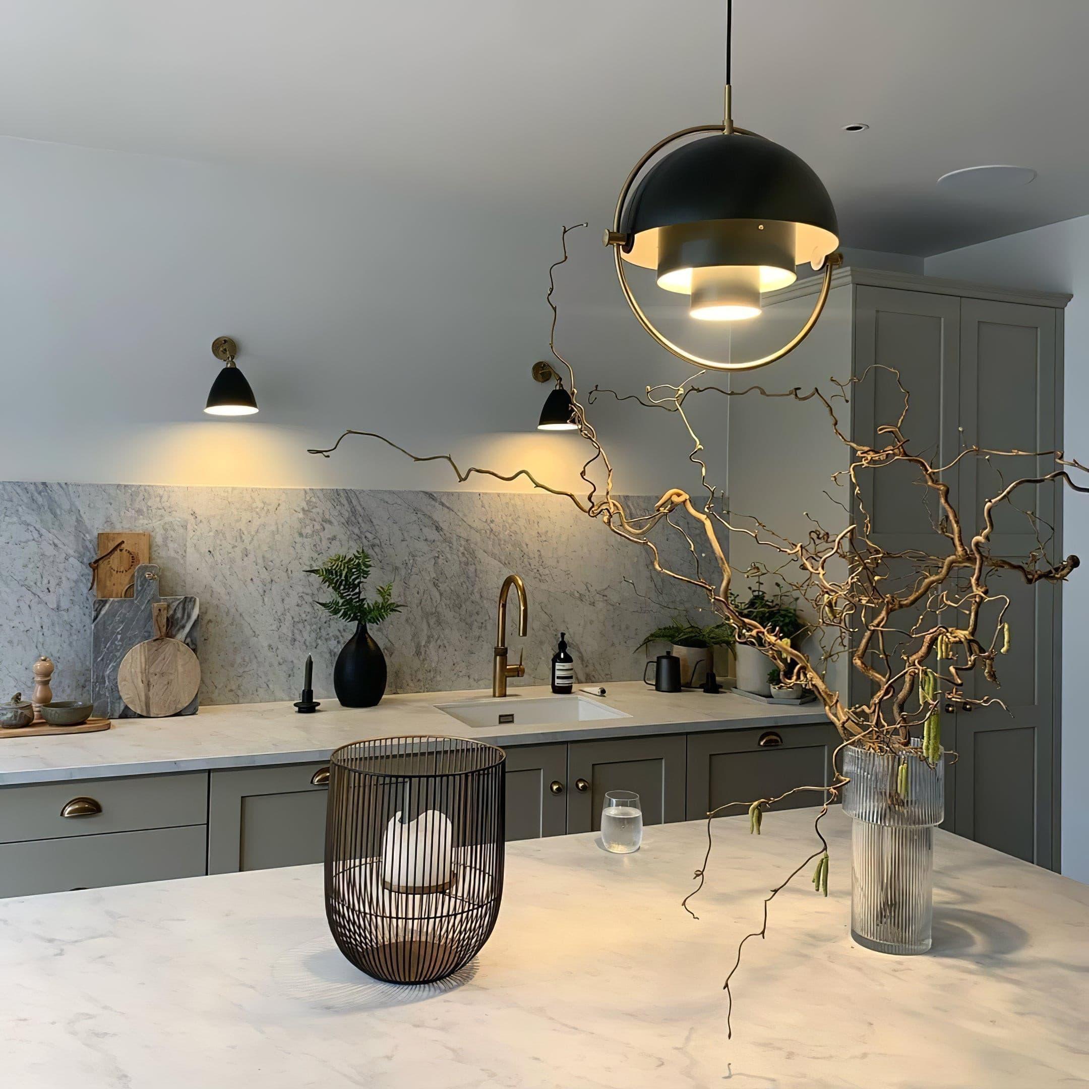 Deformed Ball Pendant Light - YhLamps