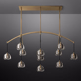 Dimple Linear Chandelier 72 - YhLamps