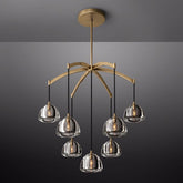 Dimple Round Chandelier 36 - YhLamps