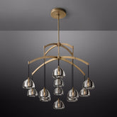 Dimple Round Chandelier 48 - YhLamps