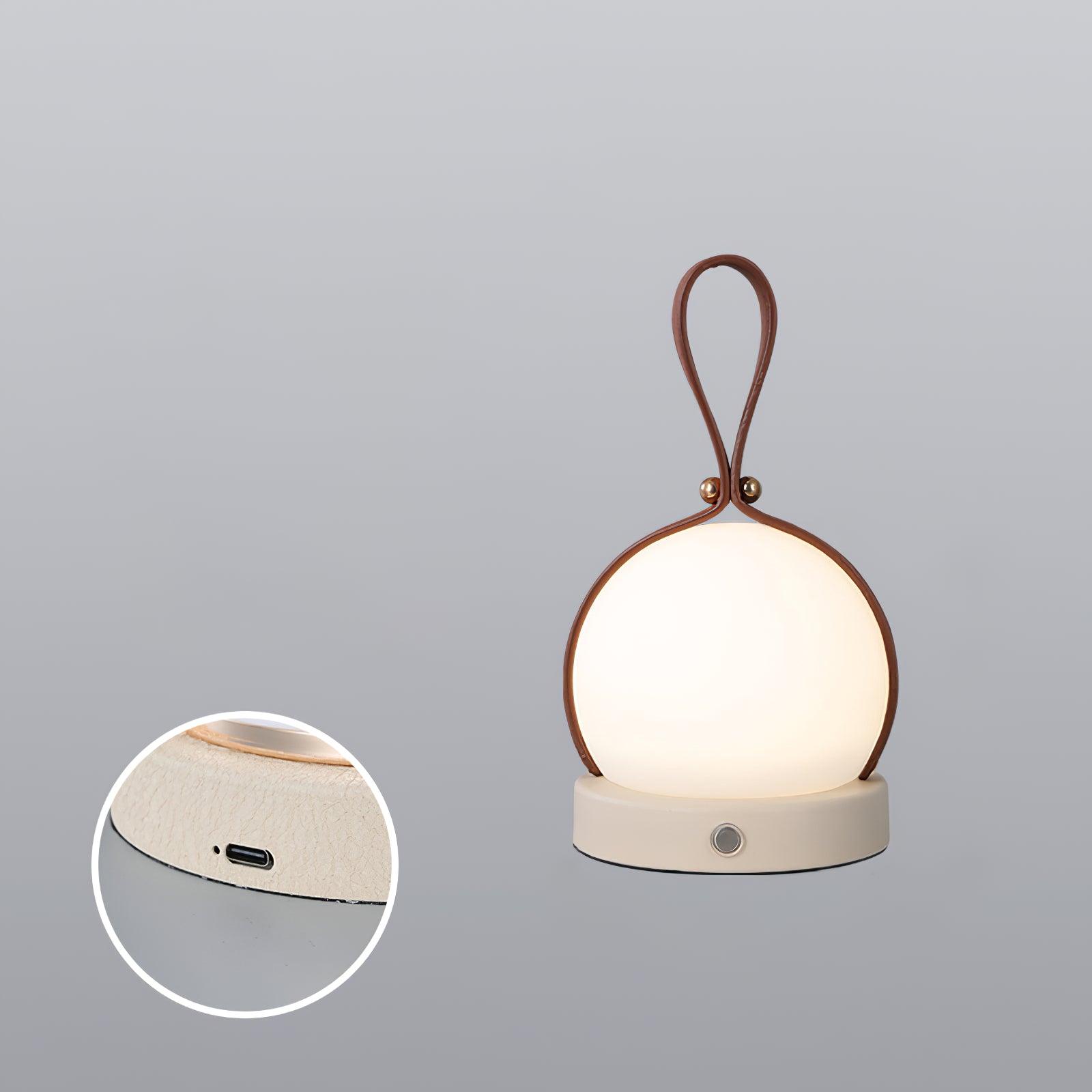 Bola Lantern Built-in Battery Table Lamp - YhLamps