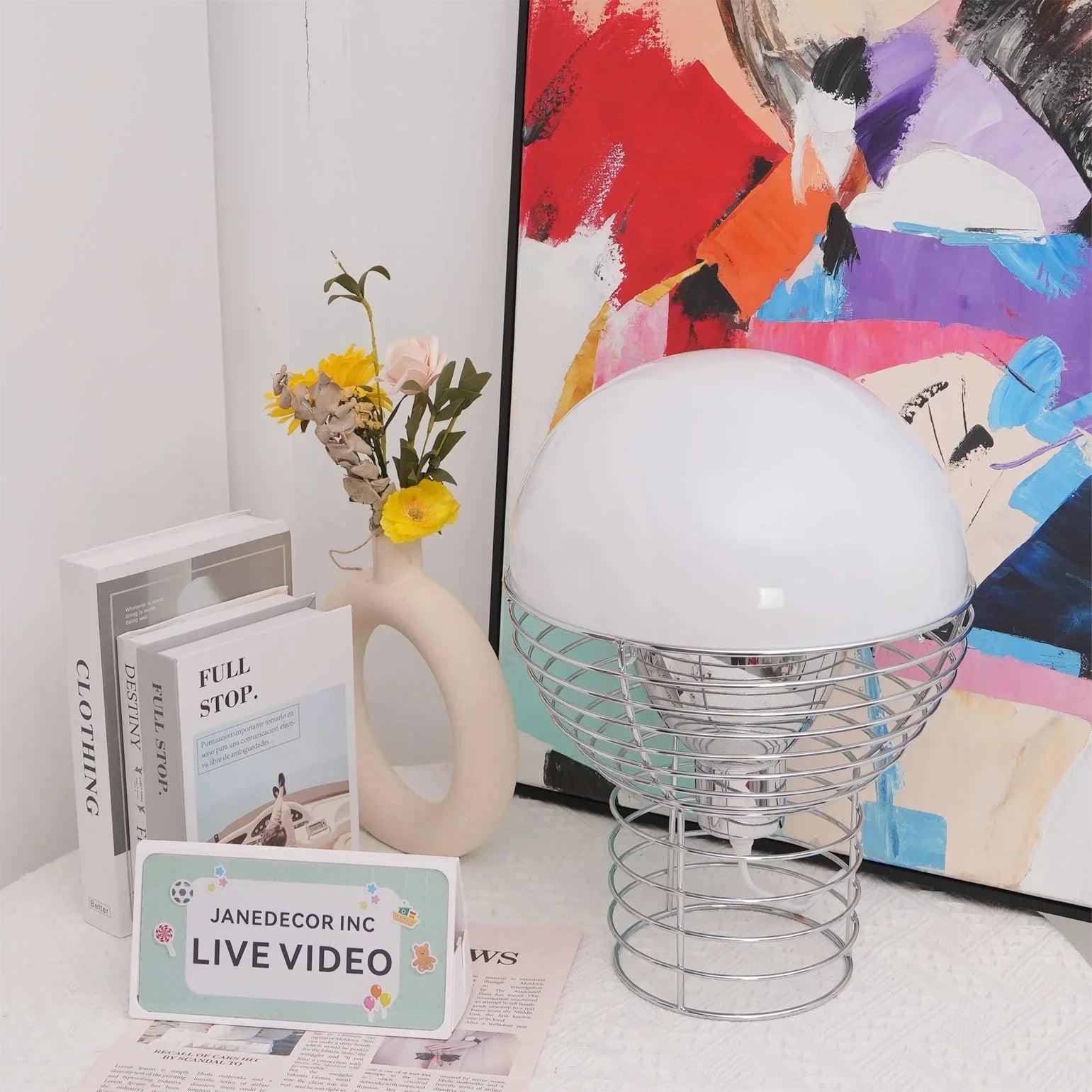 Wire Table Lamp - YhLamps