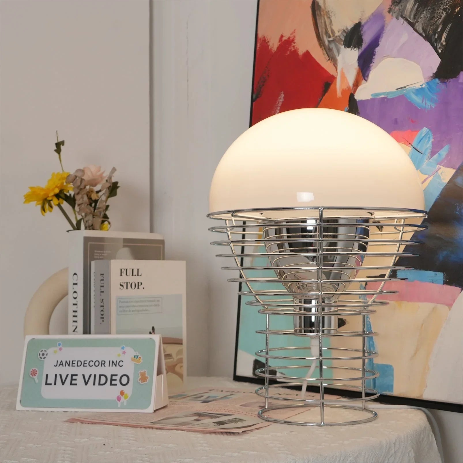 Wire Table Lamp - YhLamps