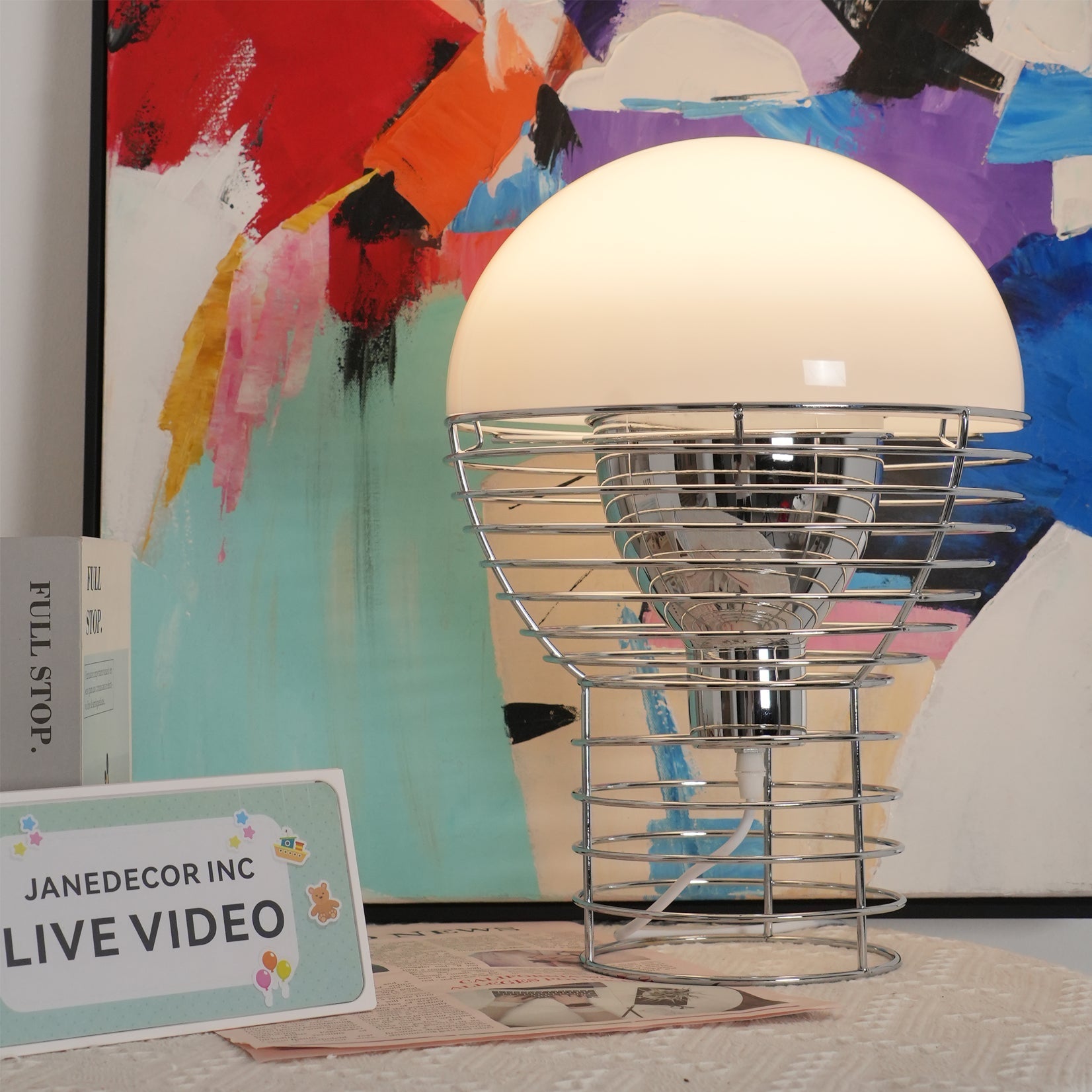 Wire Table Lamp - YhLamps