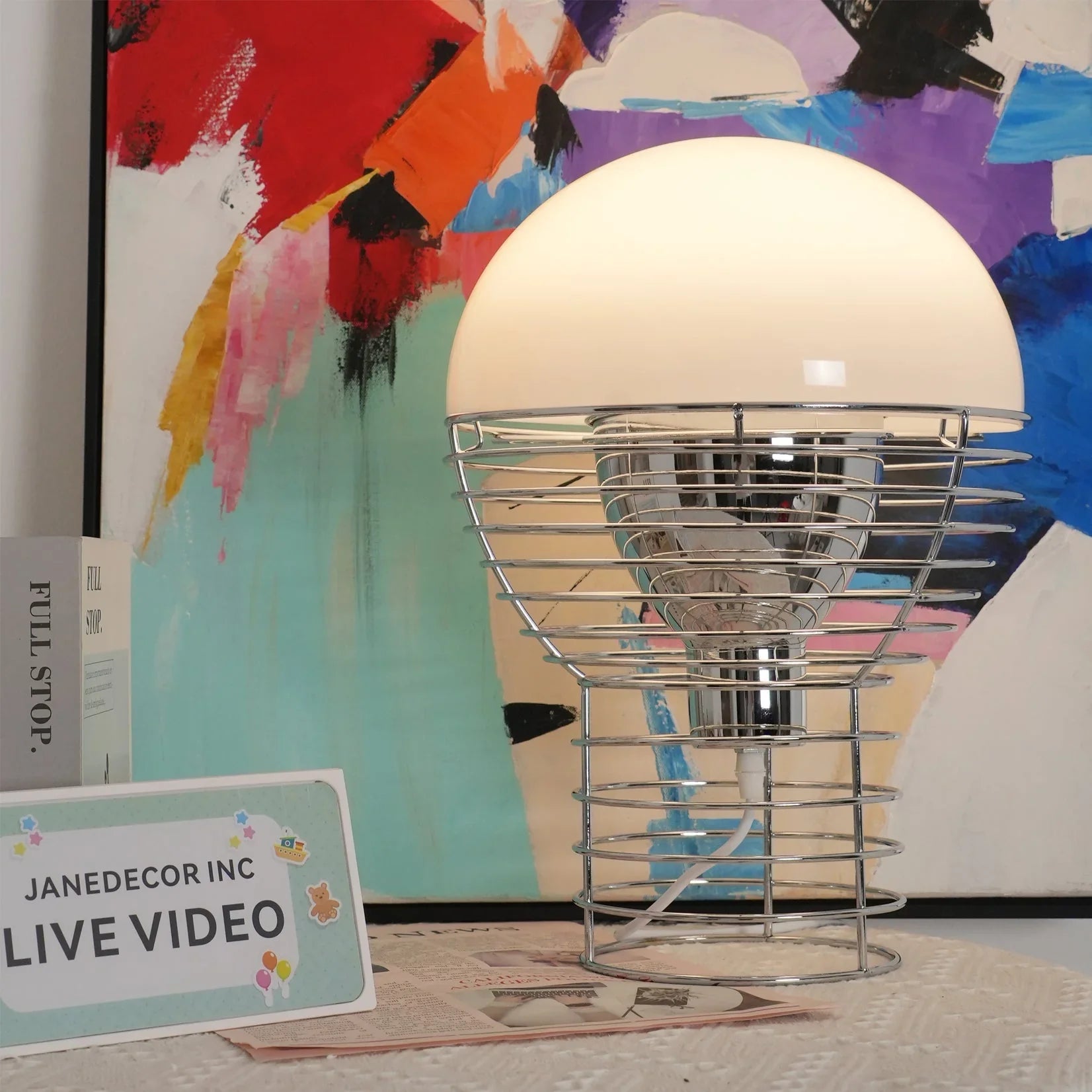 Wire Table Lamp - YhLamps