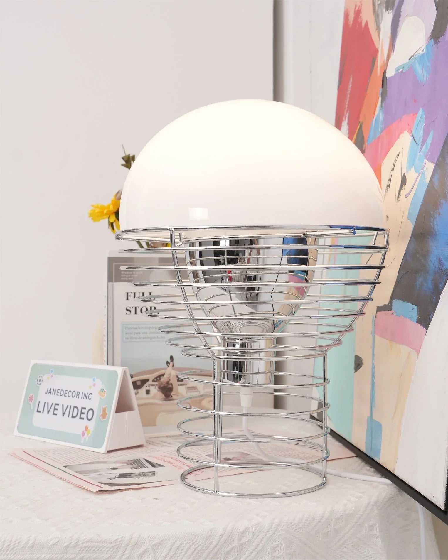 Wire Table Lamp - YhLamps