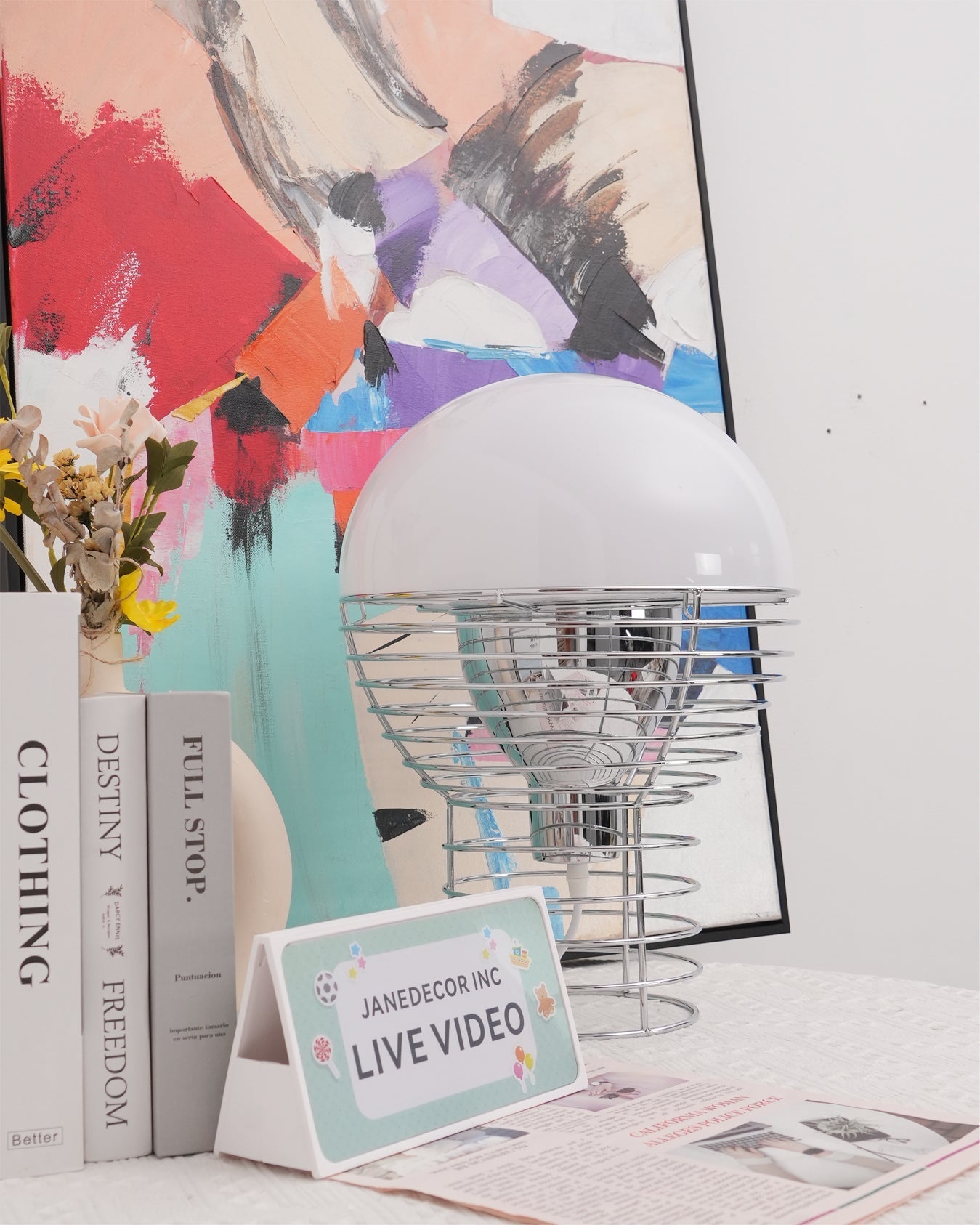 Wire Table Lamp - YhLamps