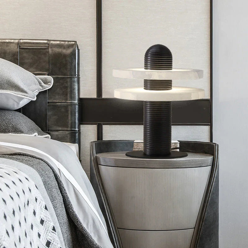 Alabaster Planes Table Lamp - YhLamps