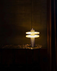 Alabaster Planes Table Lamp - YhLamps