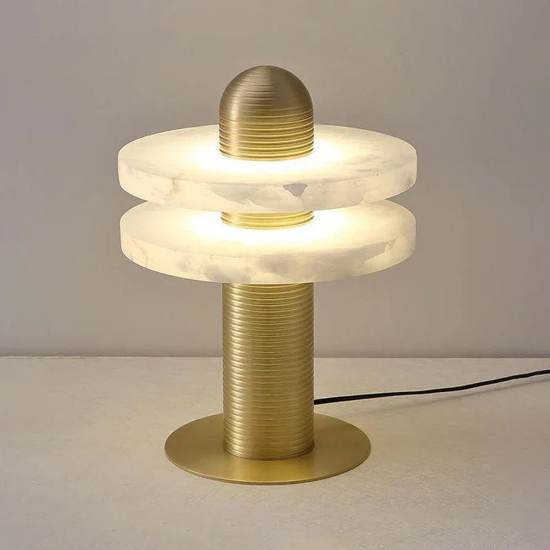 Alabaster Planes Table Lamp - YhLamps