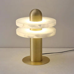Alabaster Planes Table Lamp - YhLamps