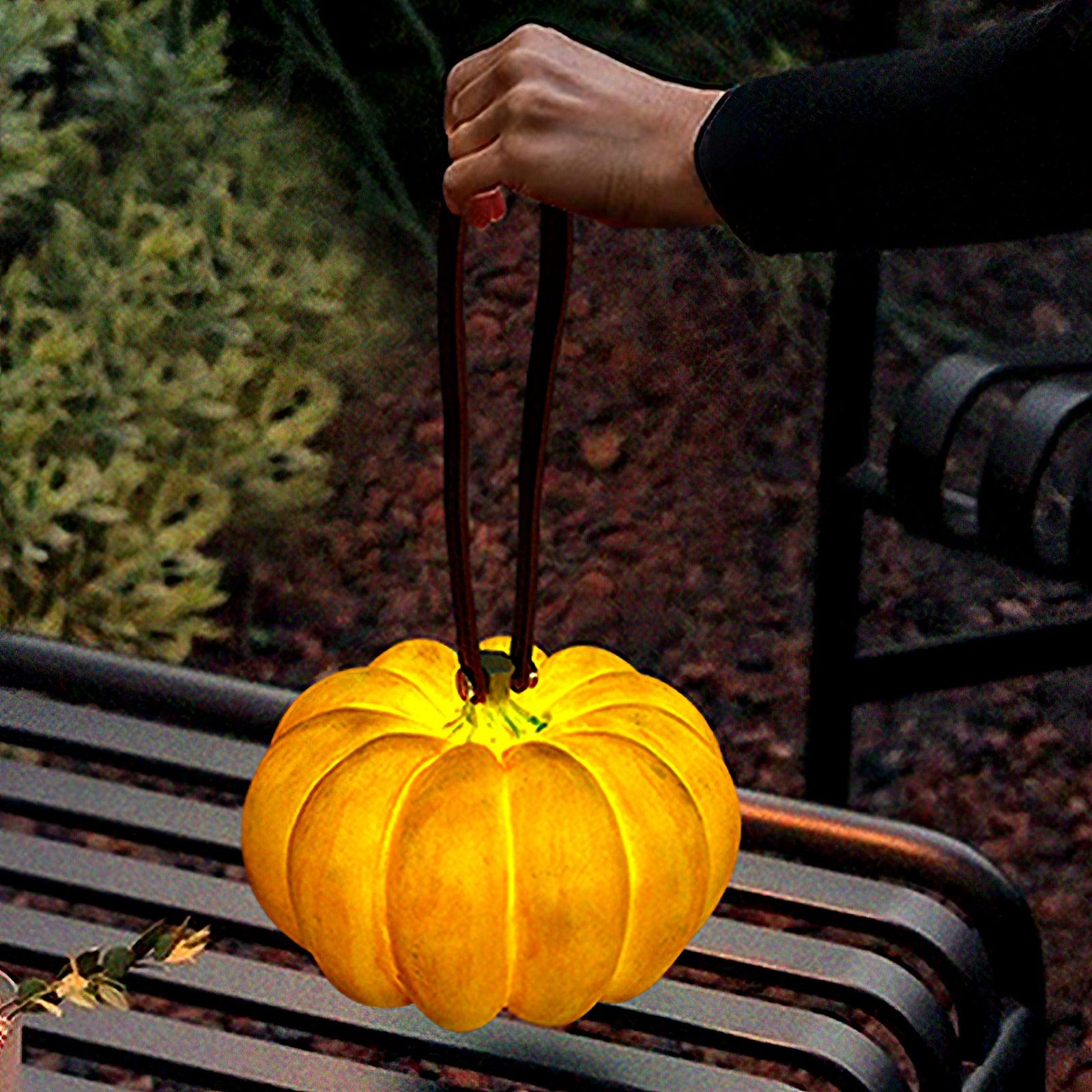 Portable Pumpkin Built-in Battery Table Lamp - YhLamps