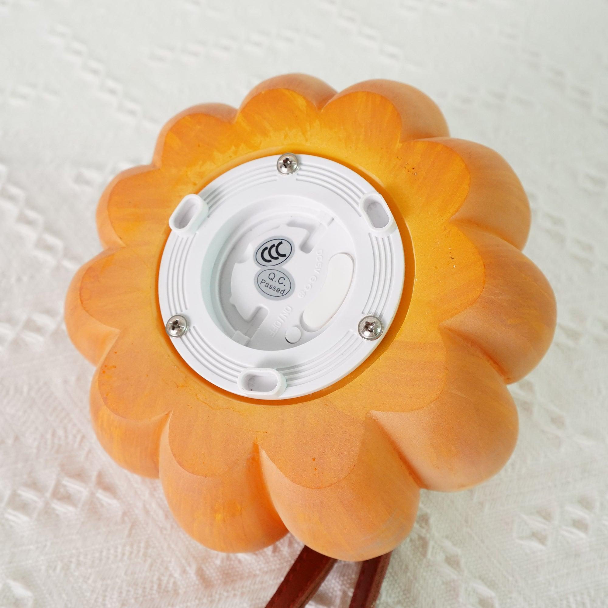 Portable Pumpkin Built-in Battery Table Lamp - YhLamps
