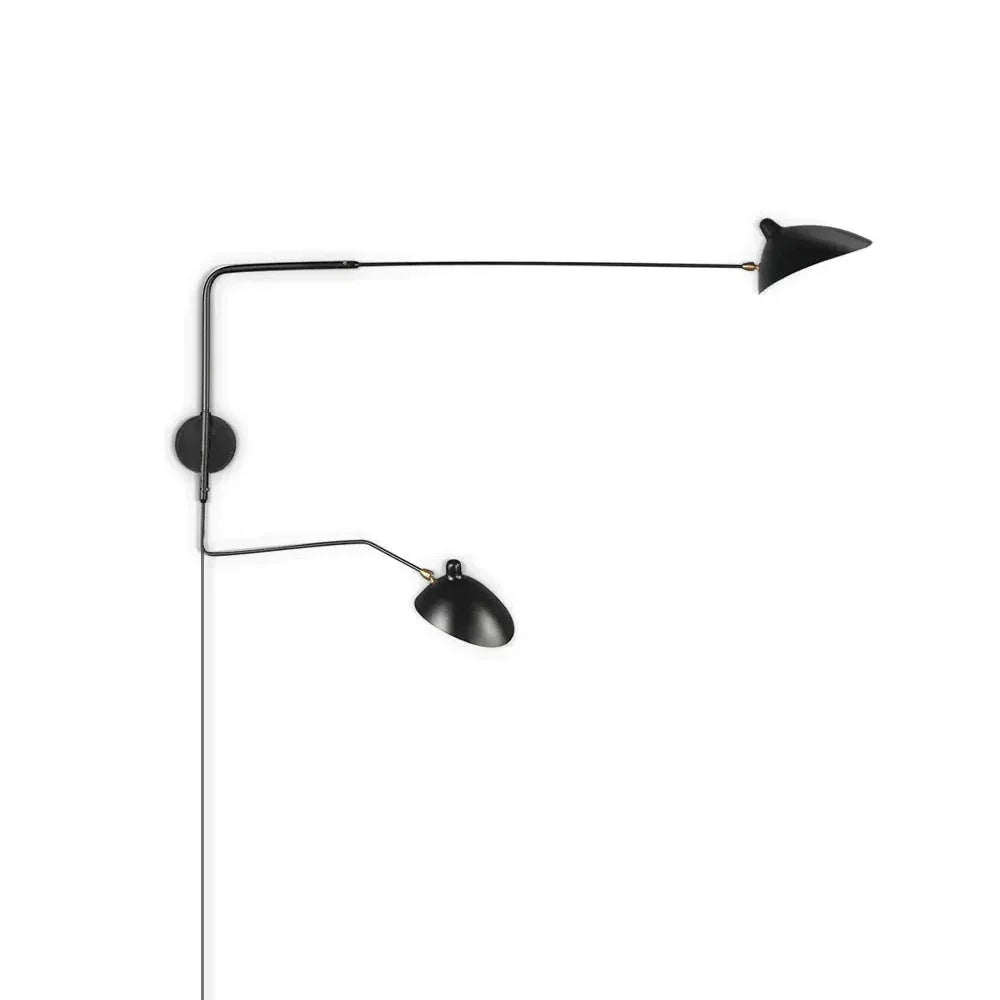 Serge Mouille Plug In Wall Lamp - YhLamps