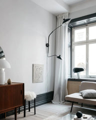 Serge Mouille Plug In Wall Lamp - YhLamps