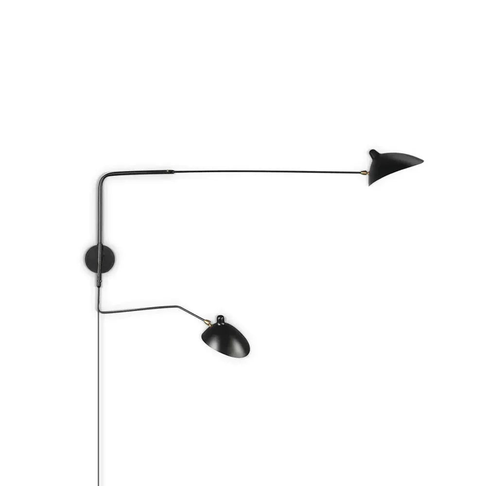 Serge Mouille Plug In Wall Lamp - YhLamps
